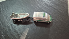 Siku Polizei MB TRANSPORTER MIT ANHÄNGER BOOT