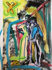 kunst Pop Art  AcrylPapier