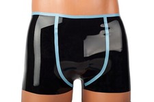 Latex Herren Shorts, Retro