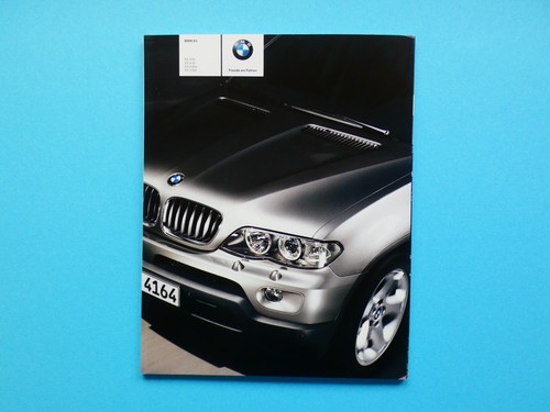 Prospekt katalog bmw x5 - prospekt, /