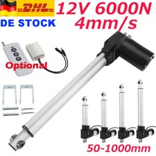 DC 12V 6000N Elektrischer Linearantrieb 50MM 600MM 1000MM Linear Actuator Motor