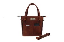 Vintage Leder Beuteltasche