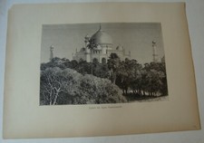 1888 Wood Engraving The