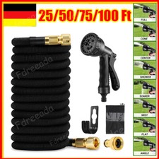 Flexibler Gartenschlauch dehnbarer Wasserschlauch Flexischlauch flexibel 7.5-30m