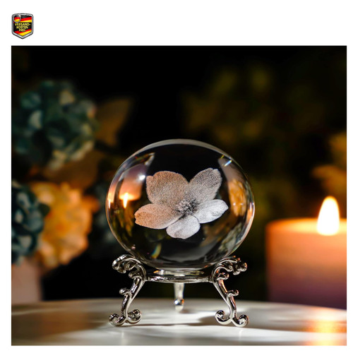 Gravur kristallkugel - 3d-gravur,