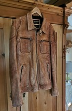 Lederjacke, Camp David, Größe 54 / XL