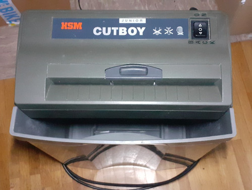 Papierschredderer hsm cutboy - papierschredderer,