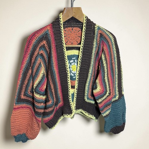 Granny square häkeln jacke - granny,