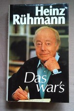 Heinz Rühmann: Das war's -