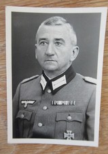 Altes Foto Luftwaffe Major mit