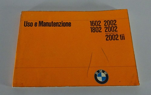 Uso manutenzione bmw 1602 - e,