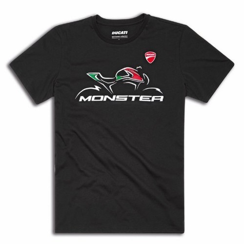 Ducati monster sketch - monster, t-shirt