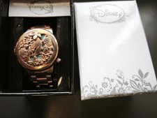Disney Arielle Little Mermaid Armbanduhr Roségold aufklappbar
