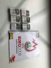 Panini Fussball EM 2008 Sammelalbum komplett und ungeklebt
