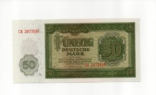 50 Mark 1948 Serie CK kassenfr. Erhaltung