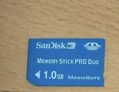Sandisk memory stick pro - 1, gb