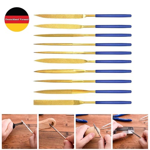 10x diamant feilen set satz - feilen,
