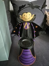 * Org. Partylite P90805 Teelichthalter Graf Fledermaus neuwertig Rarität 2011 *