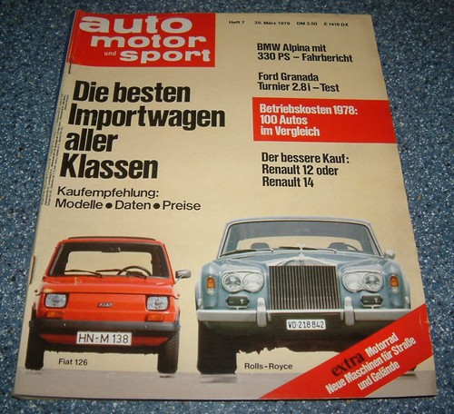 Ams ford granada - 7/78, 2,8i
