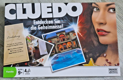 Gesellschaftsspiel cluedo - gesellschaftsspiel, |