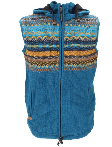 Gestrickte weste unisex - unisex,
