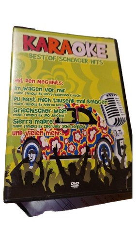 Karaoke dvd schlager hits - dvd,