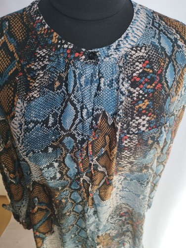 Bluse chiffon bunt von - bluse,