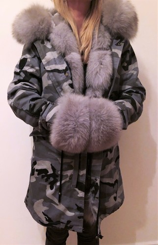 Miss furs parka grau - parka,