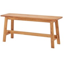 Sitzbank Eiche Holz Bank