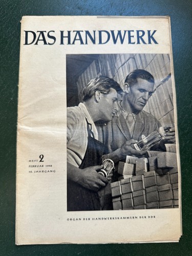 Alte zeitung das - das, 1958