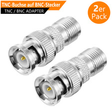 2x TNC Buchse auf BNC Stecker