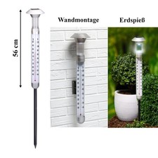 Gartenthermometer Groß Solar