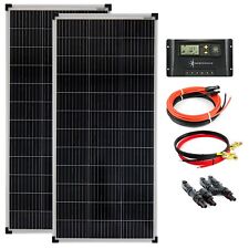 200Watt 12Volt Solar Set Solaranlage Inselanlage Garten Camping Solarmodul 