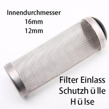 Edelstahl Filtergehäuse Fisch