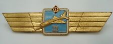 NVA DDR Klassifizierungsabzeichen Flugzeugführer Stufe II Staurohr Wappen Lack
