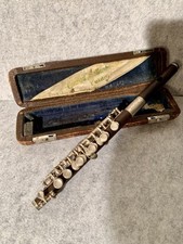 Piccolo Flöte Gemeinhardt Antik