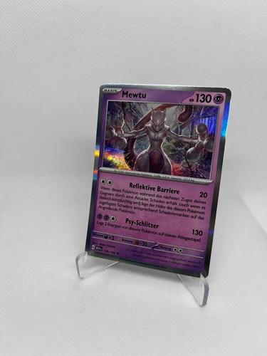 Pokemon karte mewtu mew 151 - mewtu,