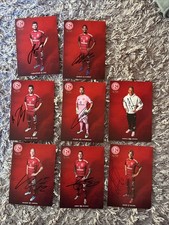 8 Autogrammkarten Fortuna