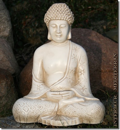 Buddha saykamuni keramik cm - buddha,