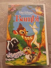 VHS FILM BAMBI WALT DISNEY