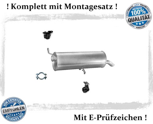 Endschalldämpfer für peugeot - endschalldämpfer,