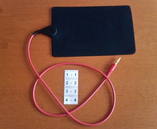 Physiomed gummi elektrode x - gummi, 17