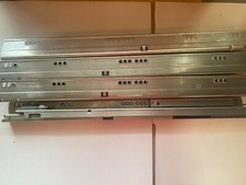2 Paar Blum TANDEMBOX Korpusschienen 558.500-01B - 500mm einmal ausgebaut