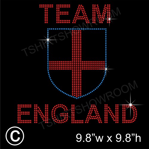 Team england strass diamant - england", strass/diamant