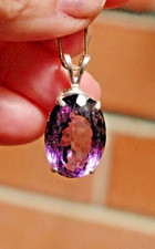 Lila Amethyst Edelstein