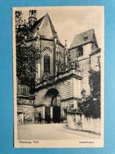 Alte AK von Altenburg, Thüringen, Schloß-Eingang, nicht gelaufen