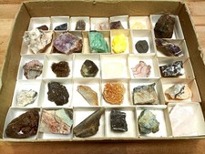 Mineralien/Mineraliensammlung - Konvolut/Lot/Flat/Kiste/Karton 05