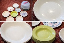 Geschirr Set Teller gemischt