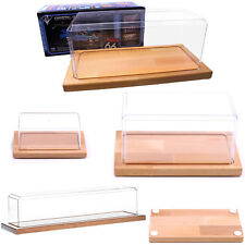 Hochwertige Acryl Vitrine im Maßstab 1:15 1:18 1:24 1:43 1:64 mit Echtholzboden