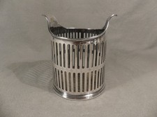 Mappin & Webb Flaschenständer versilbert alt